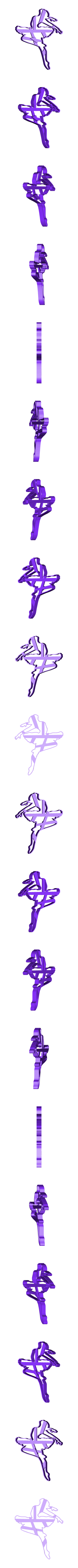 bailarina ballet.stl Dancer Ballet cookie cutter