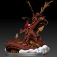 Preview05.jpg Shang Chi and Dragon Diorama - Marvel 3D print model