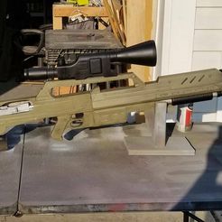 Scope_Finished.jpg Бесплатный 3D файл Приспособление для прицела Morita Mk1・Идея 3D-печати для скачивания