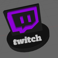 r.png STL file twitch・3D printable design to download