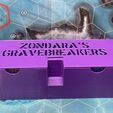 Zondaras_1.jpg HOLDER FOR ZONDARAS GRAVEBREAKERS, WAR HAMMER UNDERWORLDS, DEATHGORGE