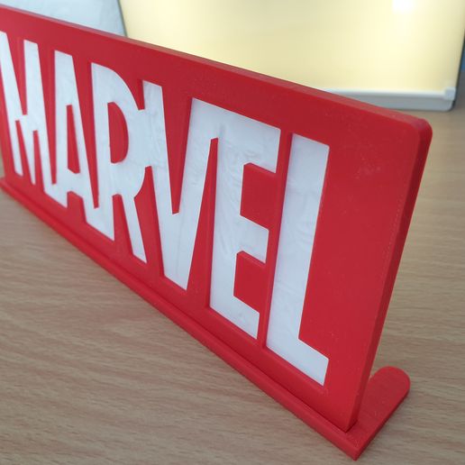 20190608_175053.jpg Download STL file Marvel Logo Lithophane - The Original Avengers • Template to 3D print, junkie_ball