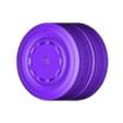 BACK TYRE.stl Archivo STL Mercedes-Benz Citaro Bus 2011 IMPRIMIBLE En piezas separadas・Objeto para impresora 3D para descargar