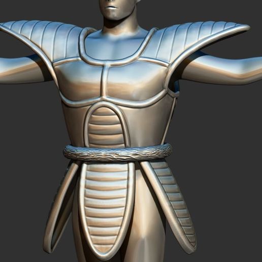 12.JPG Armure de Vegeta - Dragon ball Z - Pour Cosplay - modèle d'impression 3D version 2
