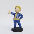 VaultBoy.png Fallout Vault Boy Statue