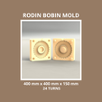 Copertina-400-150-24-Dima.png Rodin Bobin Mold for 3D Priting Digital File - 400 x 400 x 150 mm 24 Turns