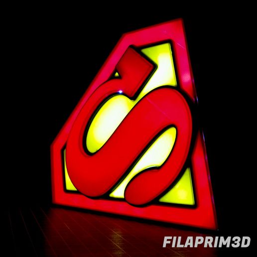 IMG_20210206_213936.jpg Descargar archivo Lámpara Superman • Diseño para la impresora 3D, filaprim3d