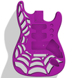 Fender-Strat-Normal-purple.png SpiderWeb Fender Stratocaster Standard Body