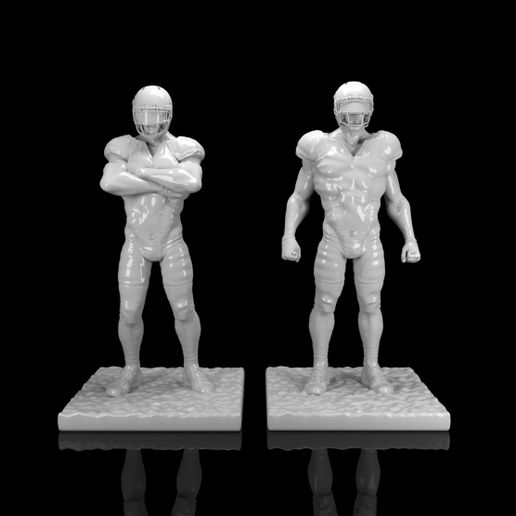 STL file NFL PLAYERS #13 #14 🏈 ・Model to download and 3D print・Cults