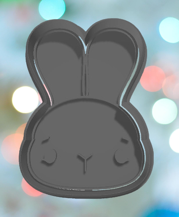 Bunny Face Cookie Cutter