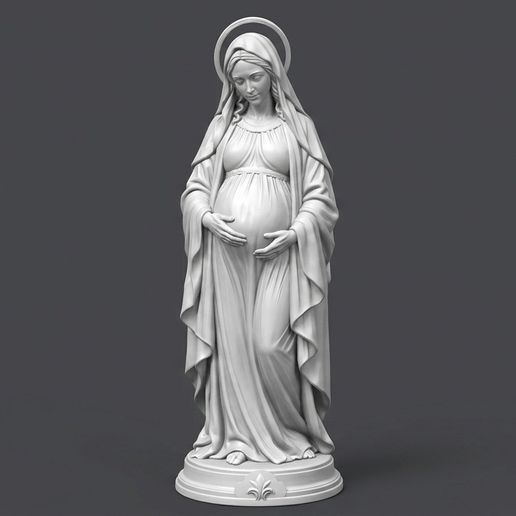 Estátua de Nossa Senhora Grávida