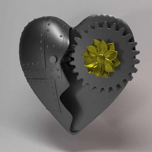 Heart Iron 3D model
