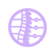 human spine, orthopedics - 2.stl Science and technology cookie cutters - #68 - human spine, orthopedics