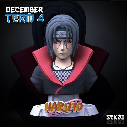 Itachi Bust - Sekai 3D Models - Tested and Ready for 3D printing 3D model