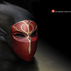01-Sanguine-mask.jpg 3D file Sanguine mask - Hogwarts legacy・3D printer model to download