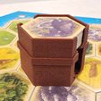 20210820_203227.jpg CATAN COMPATIBLE Hexagon storage for many versions