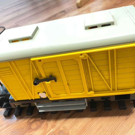 3.jpg Playmobil LGB Spazzatrice ferroviaria / Vagone di pulizia