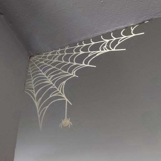 OBJ file !!! Halloween spider web!!!・Template to download and 3D print ...