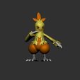 ZBrush-Document2.jpg pokemon torchic evolution pack