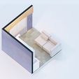Low-poly-study-room_5-Photo.jpg Low poly orthographic view of study room studio house Lumion 11 Low-poly CG model