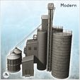 4.jpg Large modern industrial facility with multiple silos with storage tanks and buildings (27) - Modern WW2 WW1 World War Diaroma Wargaming RPG Mini Hobby