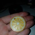 20200201_002954.jpg Lemon Slice Keychain MULTICOLOR (PRINTABLE WITH NORMAL 3D PRINTERS)