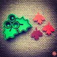 Mistletoe__Cookie_Cutter_1.jpg Archivo STL gratis Cortador de galletas de muérdago・Modelo de impresión 3D para descargar, OogiMe