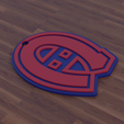 CanadiensLogo.png Montreal Canadiens Keychain