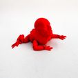 IMG_4919.jpg The Rock Flexi Toad Frog articulated print-in-place no supports Dwayne Johnson