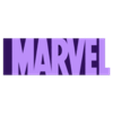marvel logo 12 mm.stl MARVEL Book Separator - 3D Printing