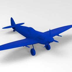 1.jpg Archivo STL Supermarine Spitfire MkVb 3D Print・Plan de impresora 3D para descargar, uzzy3d