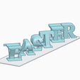 Captura-de-pantalla-2023-07-09-141232.png 🎁HAPPY EASTER 🥳- Gift/ Present 🎉Happy Easter - Gift, give away [decoration, gift decoration] Textflip, (Flip text) STL, SVG, OBJ, ZIP - 3D model