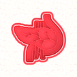 10.png Human organs cookie cutters set of 12