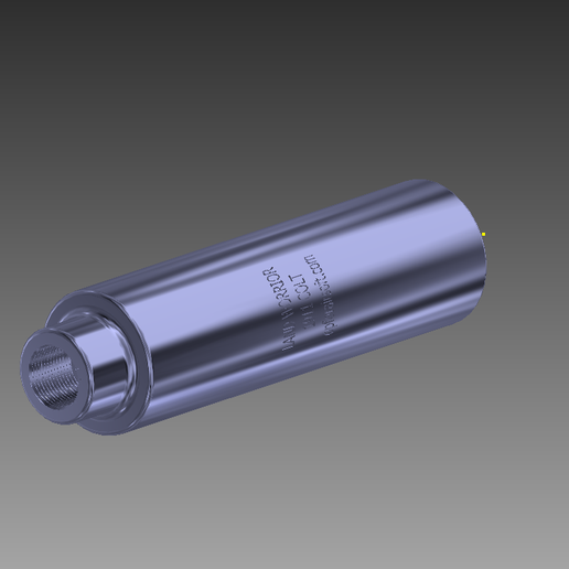 1911-colt APC surpressor - 3D model önizlemesi