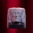 Harlequin100.png Harlequin Head - keycap to print