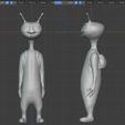 Alientv-modelo.jpg Netflix series Alien TV Character - PIXBEE