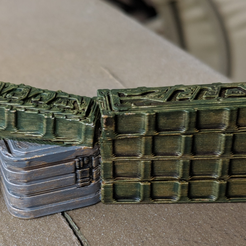 Barricade-preview3.png STL-Datei Star Wars Legion Terrain - Crates, Barrels and Barricades kostenlos・3D-druckbares Design zum herunterladen