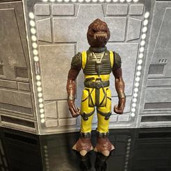 273581029_339448164729214_1598661100387852084_n.jpg Fichier STL RANCORMAN, CUSTOM RANCOR BOUNTY HUNTER, VINTAGE STAR WARS ACTION FIGURE, KENNER 3.75", 5 POA, 1/18・Plan pour imprimante 3D à télécharger