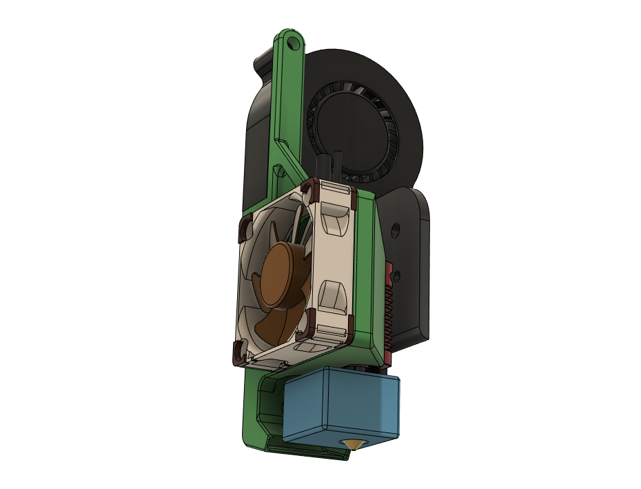 2mS1nFE.png Free STL file Kingroon KP3 - Toolhead fan upgrade (w/ Fusion files)・Design to download and 3D print, Amtech