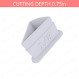 1-8_Of_Pie~1in-cookiecutter-only2.png Slice (1∕8) of Pie Cookie Cutter 1in / 2.5cm