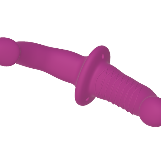 youtube penispumpe 👭 Doppel Penis Sex-Spielzeug für lesbische weibliche Mädchen anal vaginal  Muschi Doppel Plug Hintern Stretcher Massager ass v314 3d Druck flex oder  Silikon・ STL Datei für ・Cults