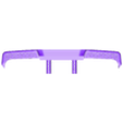 Gladiator Rear Bumbper for lexan SCX3 mod from PacoRC y sus cosas.stl AXIAL SCX10 3 III Rear BUMPER JEEP GLADIATOR WRANGLER JL