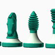 openscad2.png 3D Chess (Star Trek TOS)