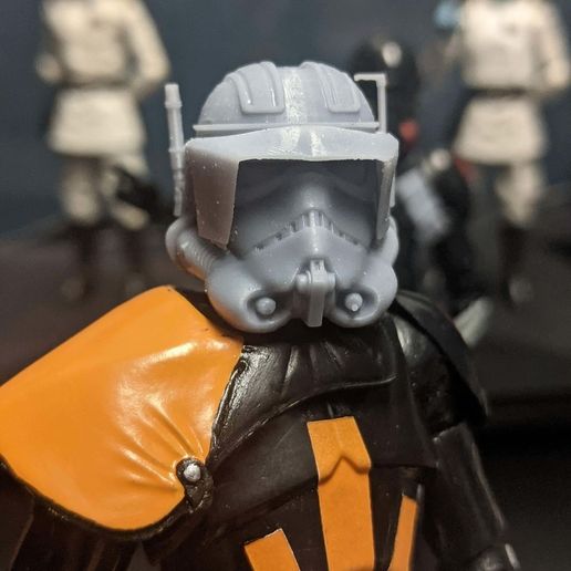 Black Series 1/12 Imperial Commander Cody Storm trooper helmet