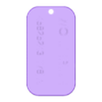 tag 1.stl Logan 2017 - Wolverine dog tags 3D model