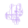 Marshal 2.stl STL file MARSHAL - COOKIE CUTTER / ANIMAL CROSSING・3D print object to download