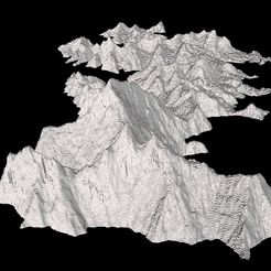 everest_display_large.jpg Free STL file Mount Everest・3D printer design to download