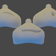 6.png Sonic The Hedgehog mask With 3 different emotions