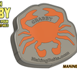 Making-Baits-2.75-in-Crabby-Open-Pour-Mold5.png Molde de isco aberto para caranguejo de 2,75 polegadas