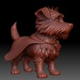 heropup-1.jpg Hero Pup – Caped Companion Figurine (Textured, Stylized)